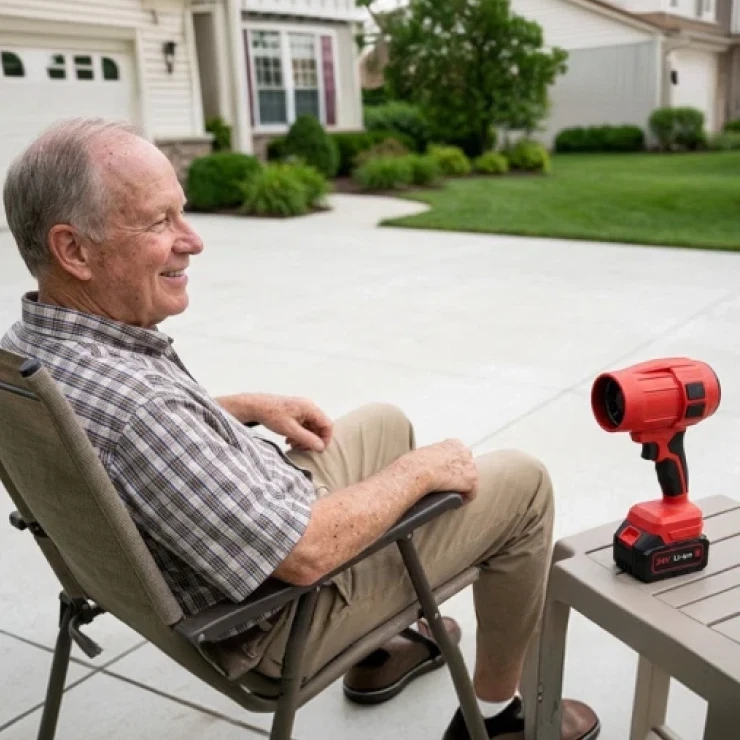 Wood Ranger Power Leaf Blower — 50% off promotional pricing