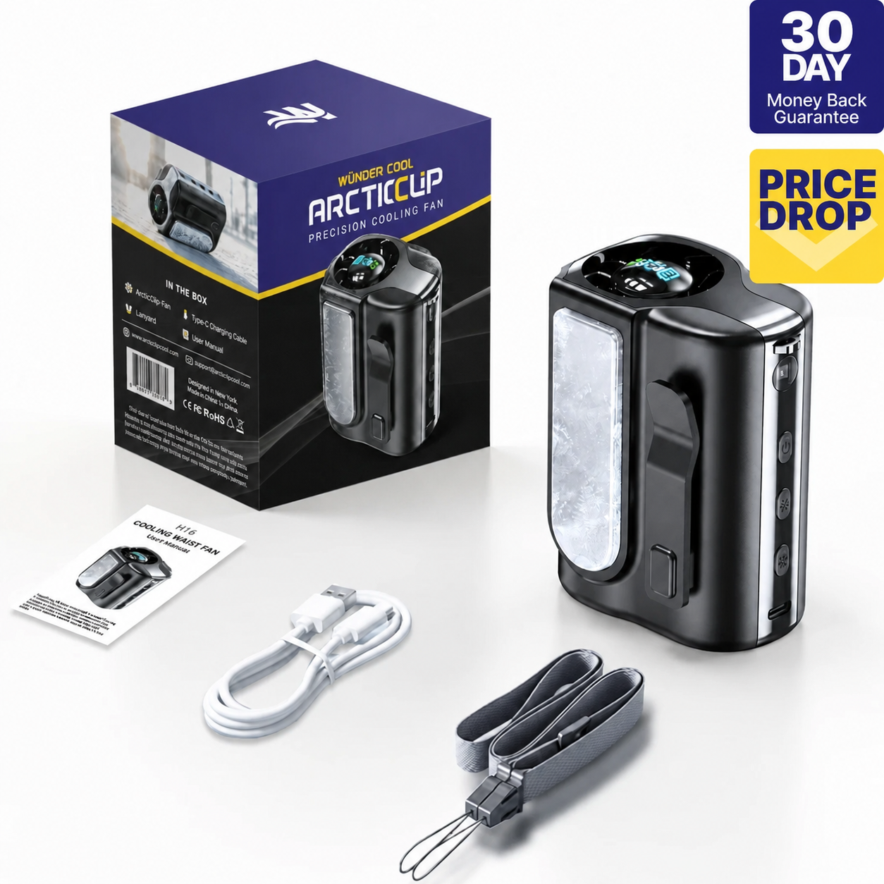 Arctic Clip - Personal Cooling Device