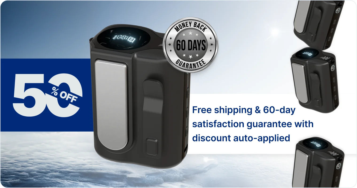 Arctic Clip multi-pack promo — 50% off, free shipping, and 30-Day Returns