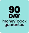 90 Day guarantee badge