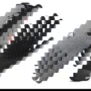 Fleece-Lined Thermal Touchscreen Gloves for Fall and Winter Cycling Outdoors