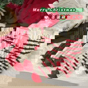 4-Pairs Christmas Winter Fuzzy Coral Fleece Socks – Thick, Warm & Cozy Plush Lined Socks