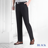 Easviany- Men’s Pleated Ice Silk High-Waist Comfort Pants