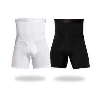 PoweryForm -  Men's Breathable Double-Layer Shaping Waistband for Butt Lift and Tummy Control